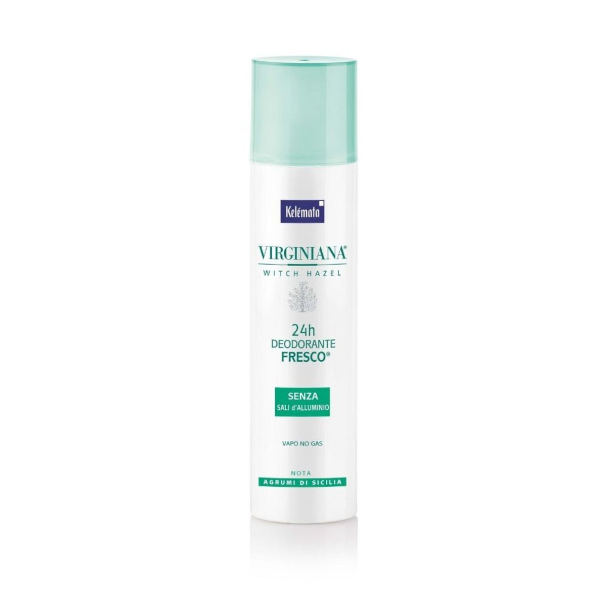Virginiana | Deo Fresco 24h Vapo No Gas Senza Sali di Alluminio | 100ml  