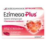 Ezimega Plus | Integratore Colesterolo Omega-3 | 20 Capsule Molli  