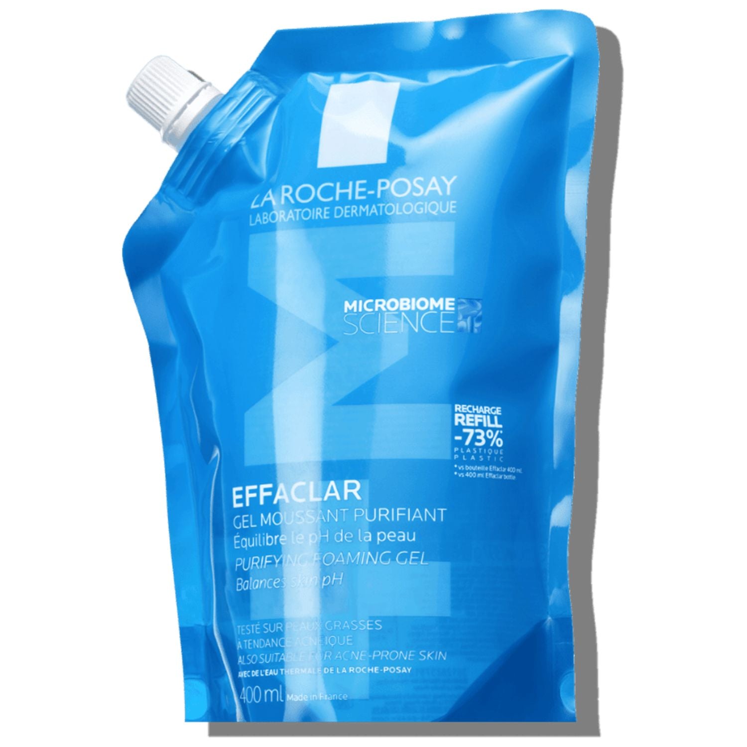 La Roche Posay Effaclar | Gel Detergente Schiumogeno Ricarica | 400ml