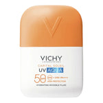 Vichy Capital Soleil UV Aqua | Fluido Solare Viso Invisibile Idratante SPF50+ | 50ml  