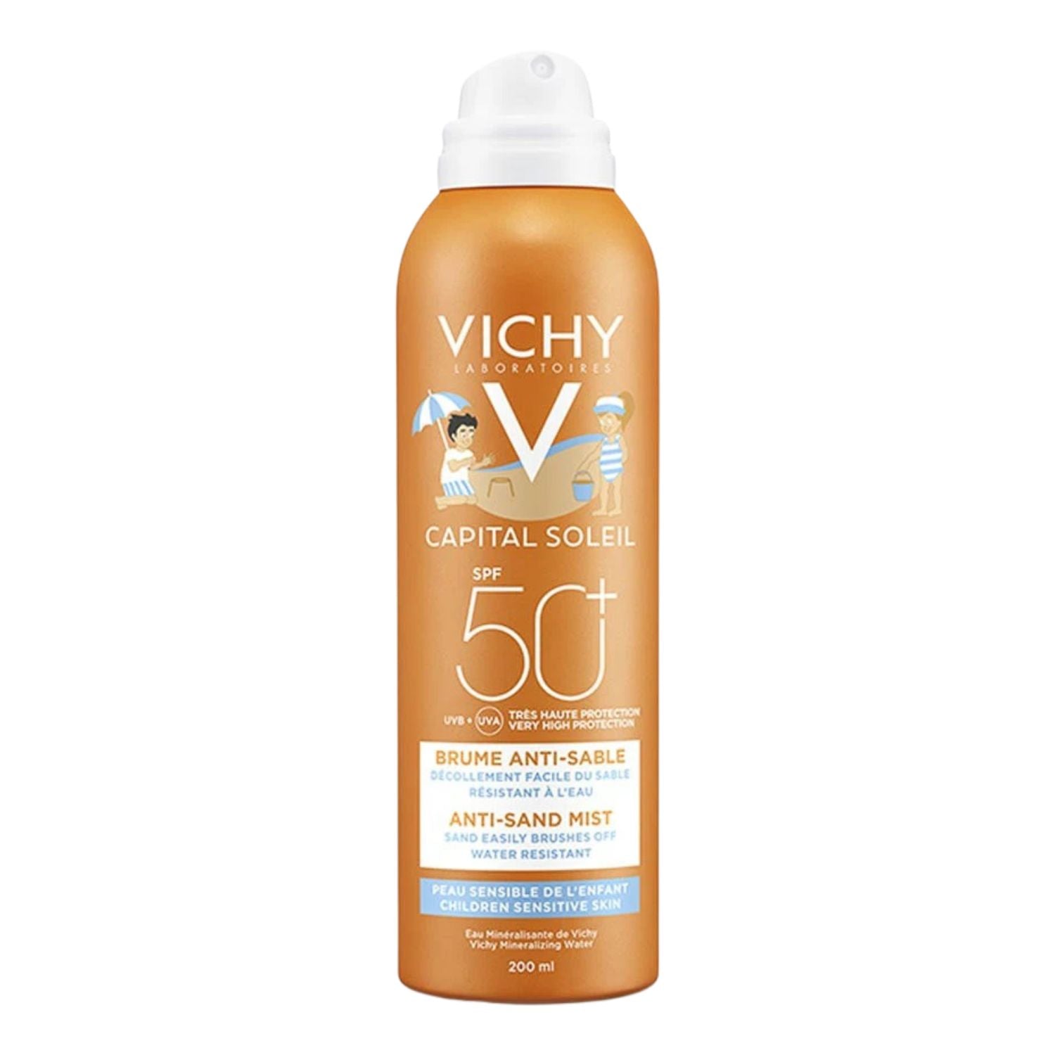 Vichy Capital Soleil | Spray Solare Anti-Sabbia Bambini SPF50+ | 200ml
