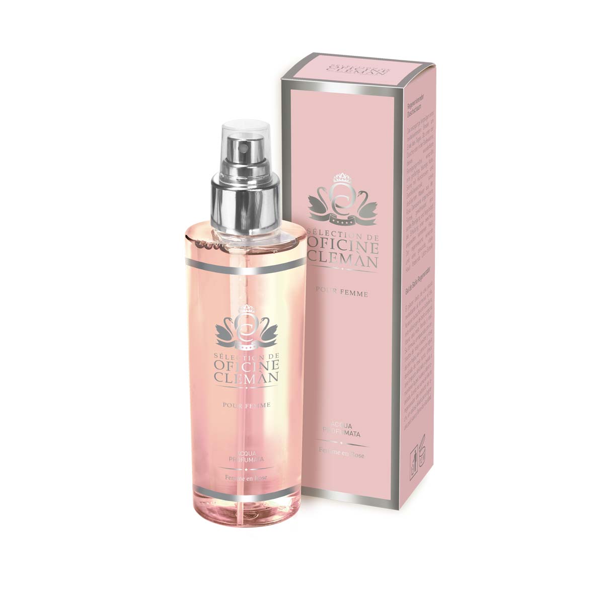 Oficine Clemàn Femme en Rose Acqua Profumata | Fresca Corpo | 150 ml  