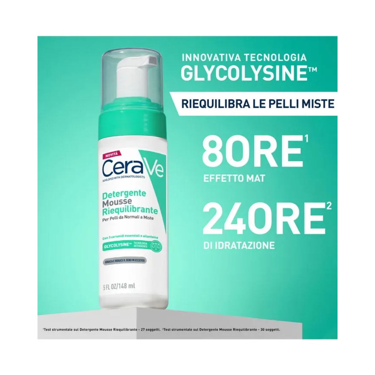 CeraVe | Mousse Detergente Viso Pelle Sensibile | 148ml 3 