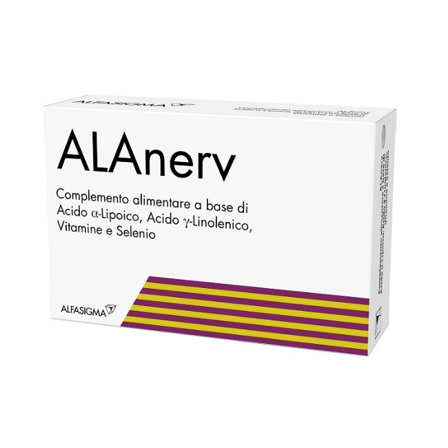 ALAnerv | Acido Lipoico e Vitamine B per il Sistema Nervoso | 20 Capsule  