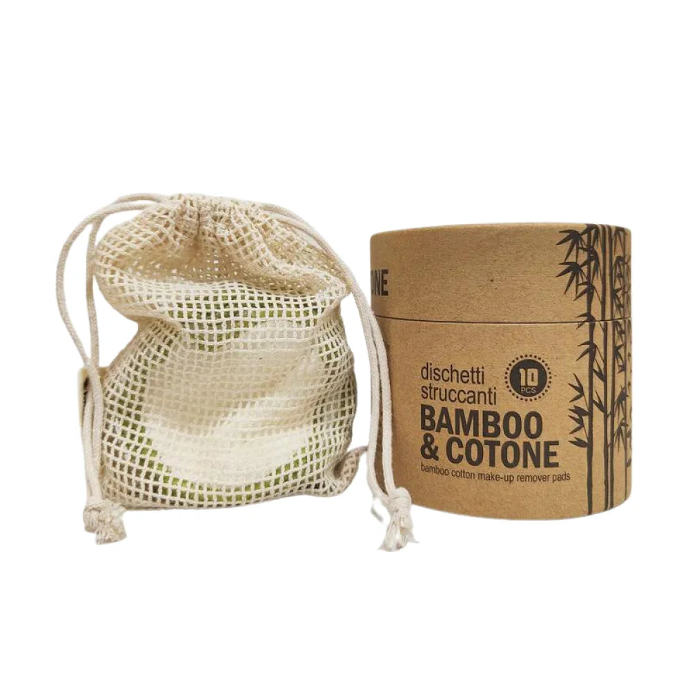 Alcea Linea Mood Spa Cotton & Bamboo Pads Dischetti Struccanti 10 Pezzi  