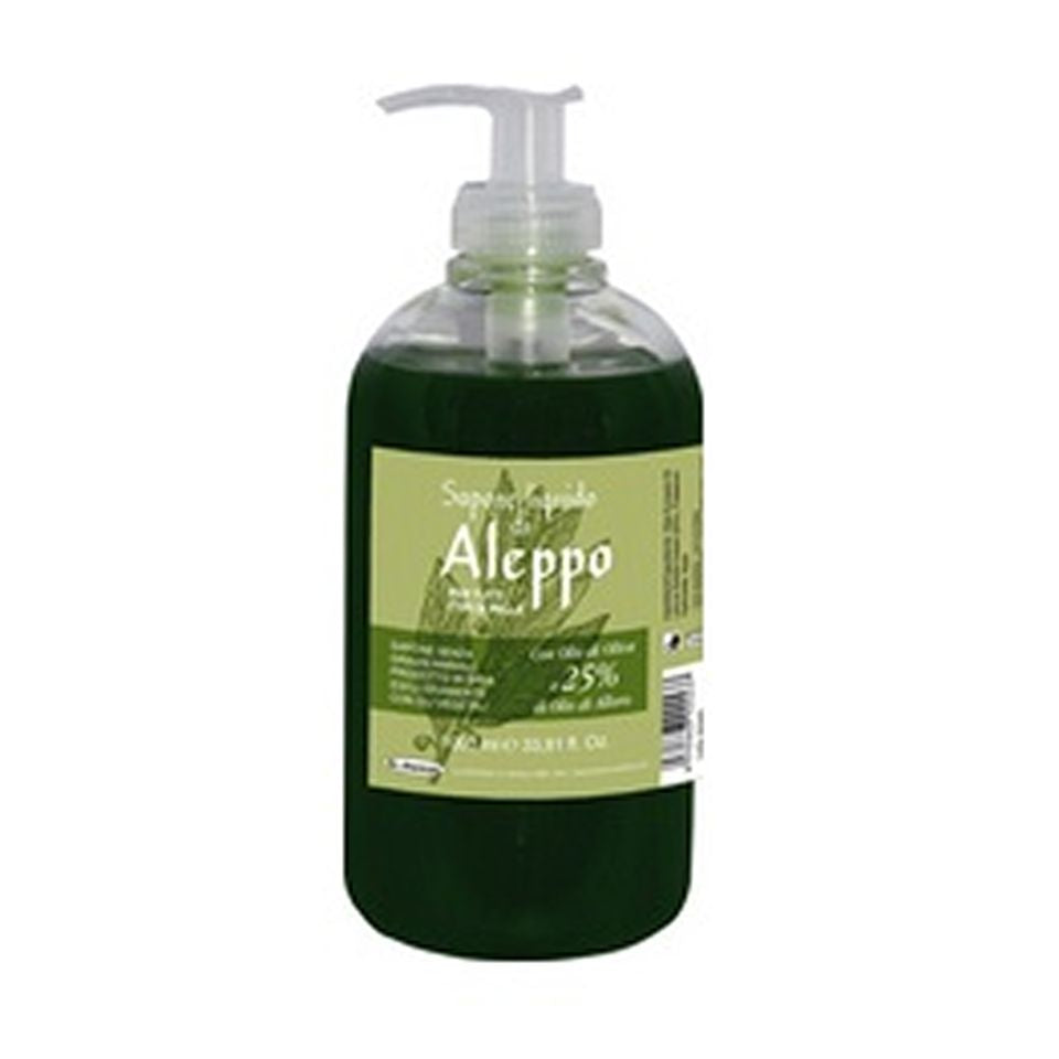La Dispensa - Sapone Liquido Aleppo All'Olio Di Oliva E Olio Di Alloro 25% 500ml