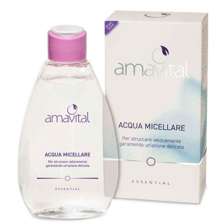 Amavital Essential Acqua Micellare | Purificante Viso | 150 ml  