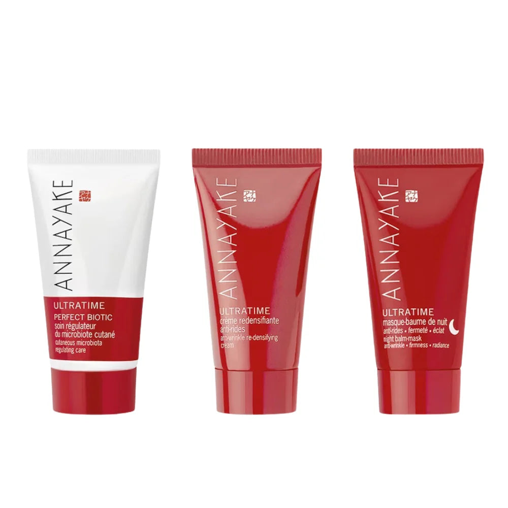 Annayake Cofanetto Ultratime Correction | Routine Correzione Anti-Età | 3 Fasi 30ml 2