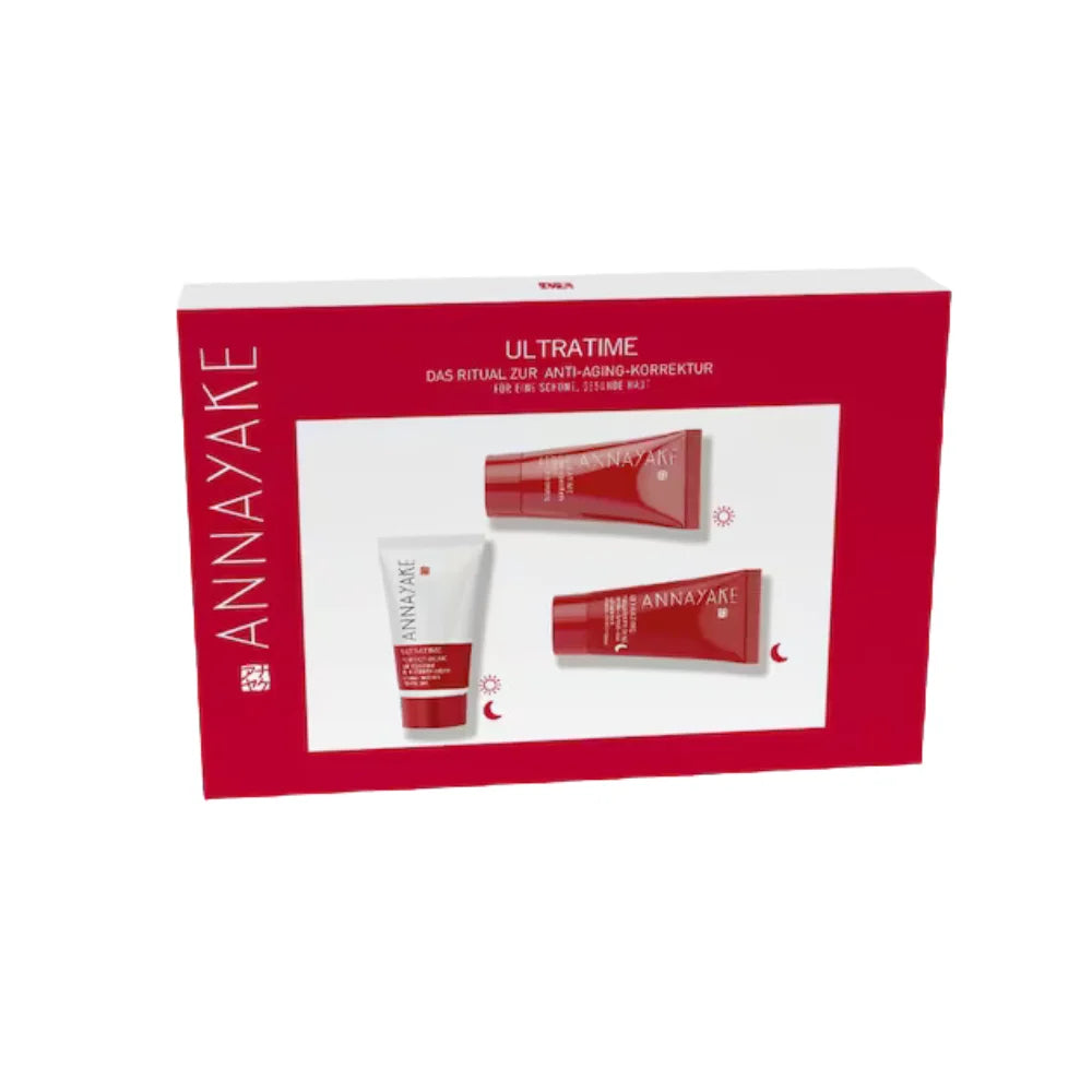 Annayake Cofanetto Ultratime Correction | Routine Correzione Anti-Età | 3 Fasi 30ml
