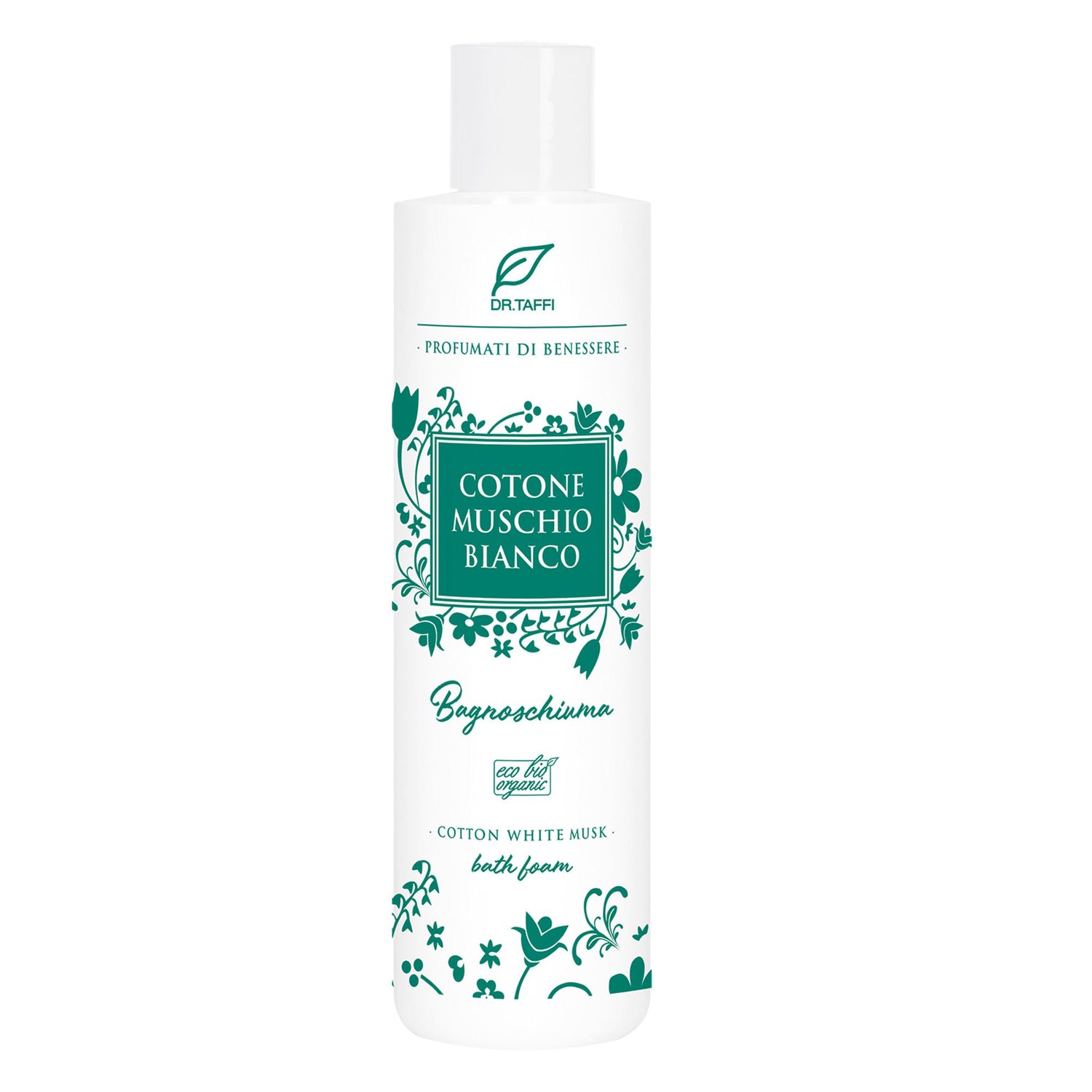 Dr. Taffi - Bagnoschiuma Cotone Muschio Bianco Bio 250ml
