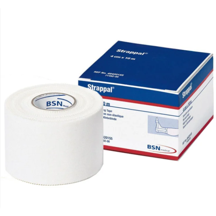 Strappal Cerotto Anelastico Per Bendaggio Taping - Bianco 10m X 5cm
