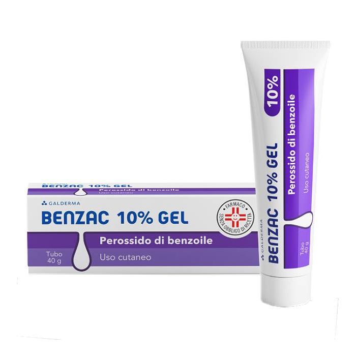 Benzac 10% Gel perossido di benzoile 40 g
