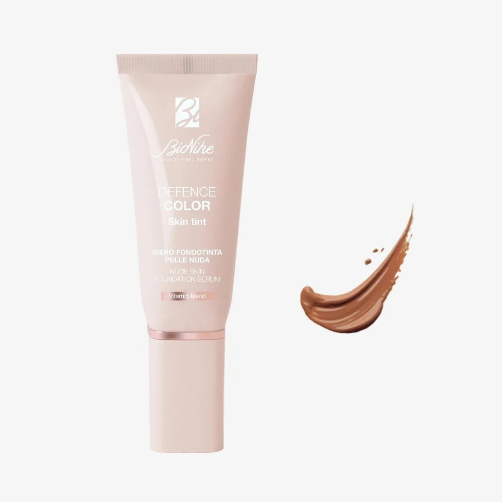 Bionike Defence Color Skin Tint Siero Fondotinta Pelle Nuda Colore 704 Caramel 2