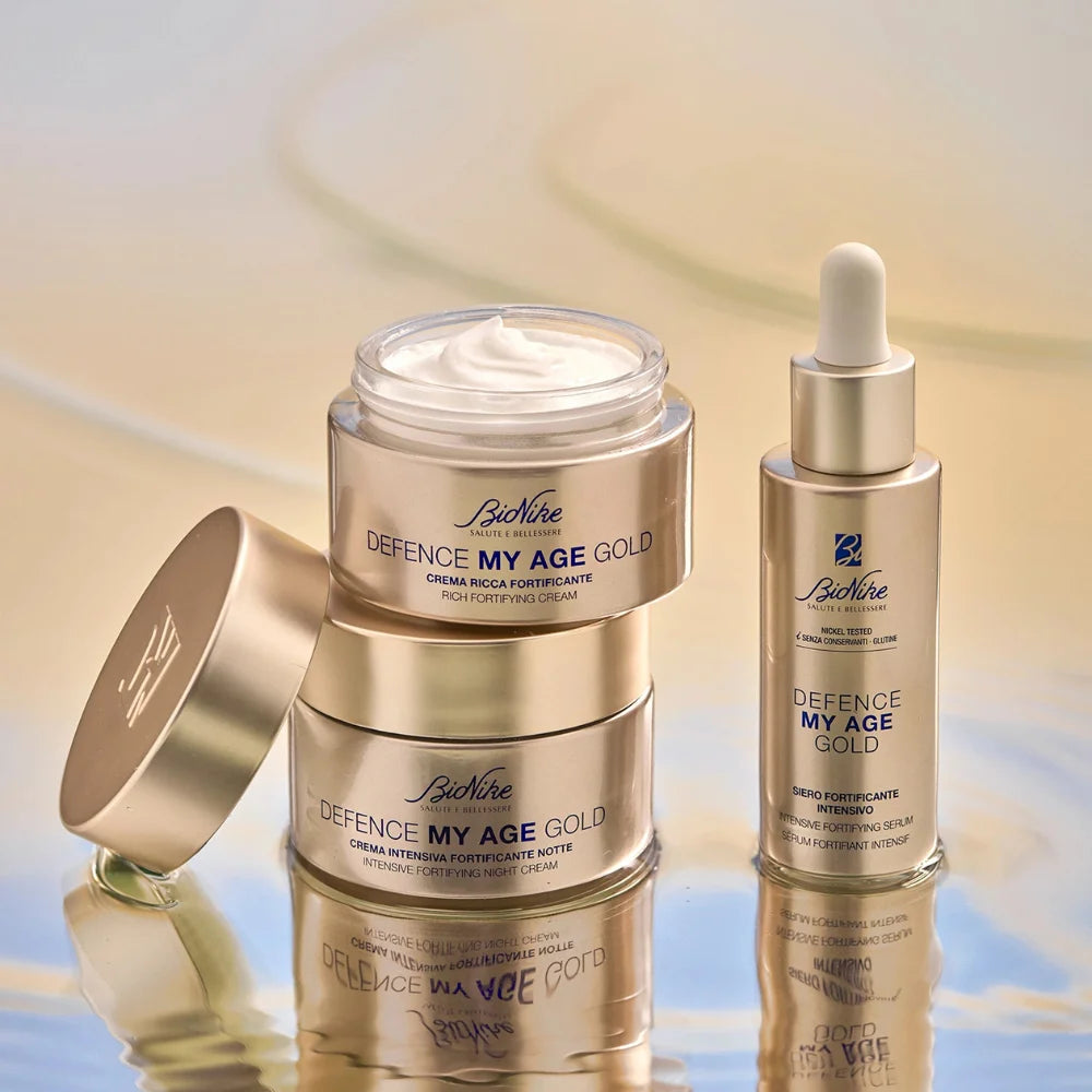 Bionike Defence My Age Gold | Siero Viso Fortificante | 30 ml 2