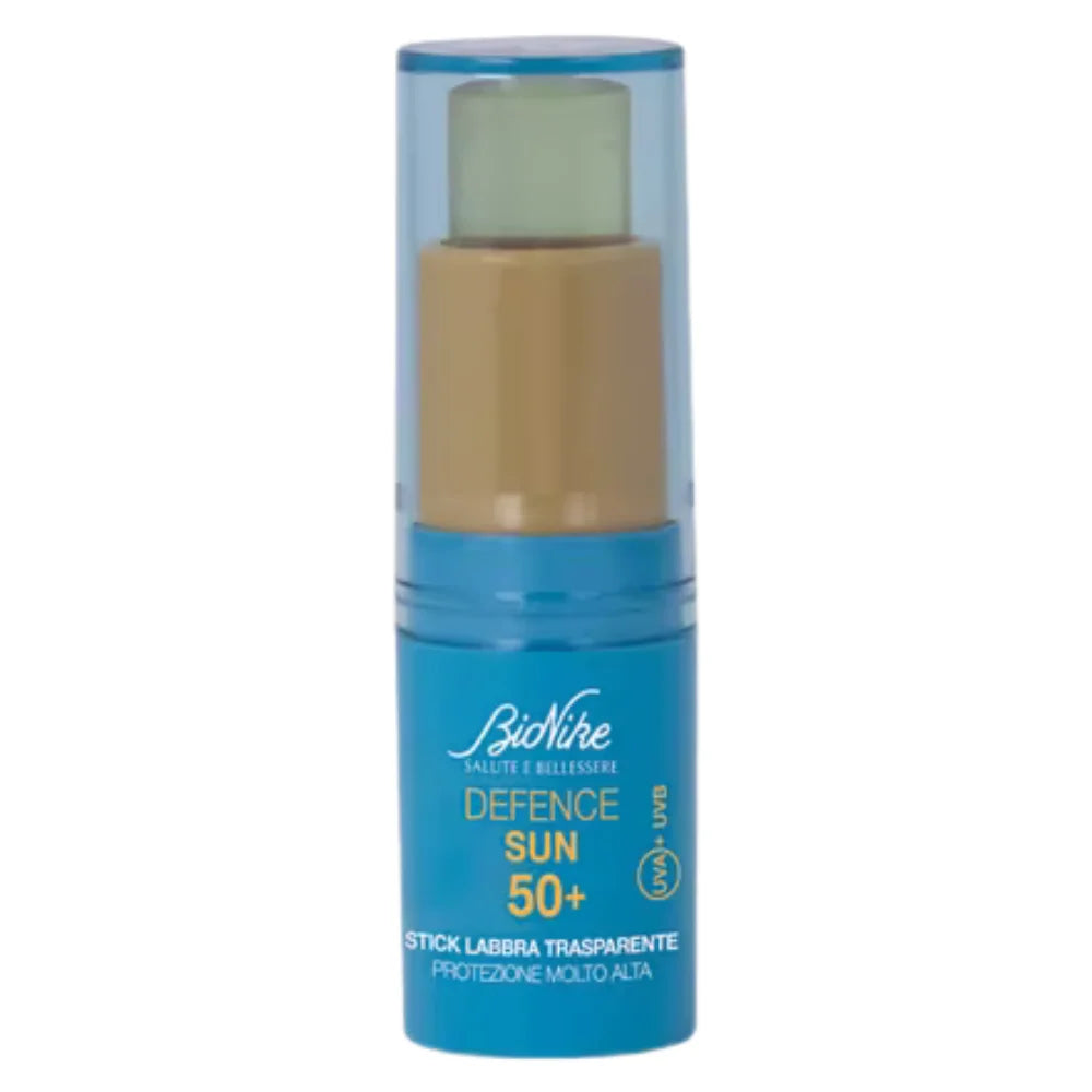 Bionike Defence Sun Stick Labbra Trasparente Spf50+ Protezione Solare Molto Alta 4,5ml