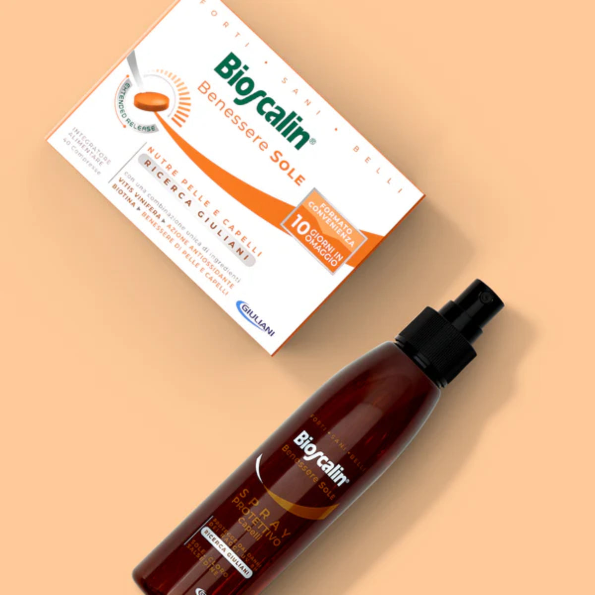 Bioscalin Sole routine prima e durante esposizione solare