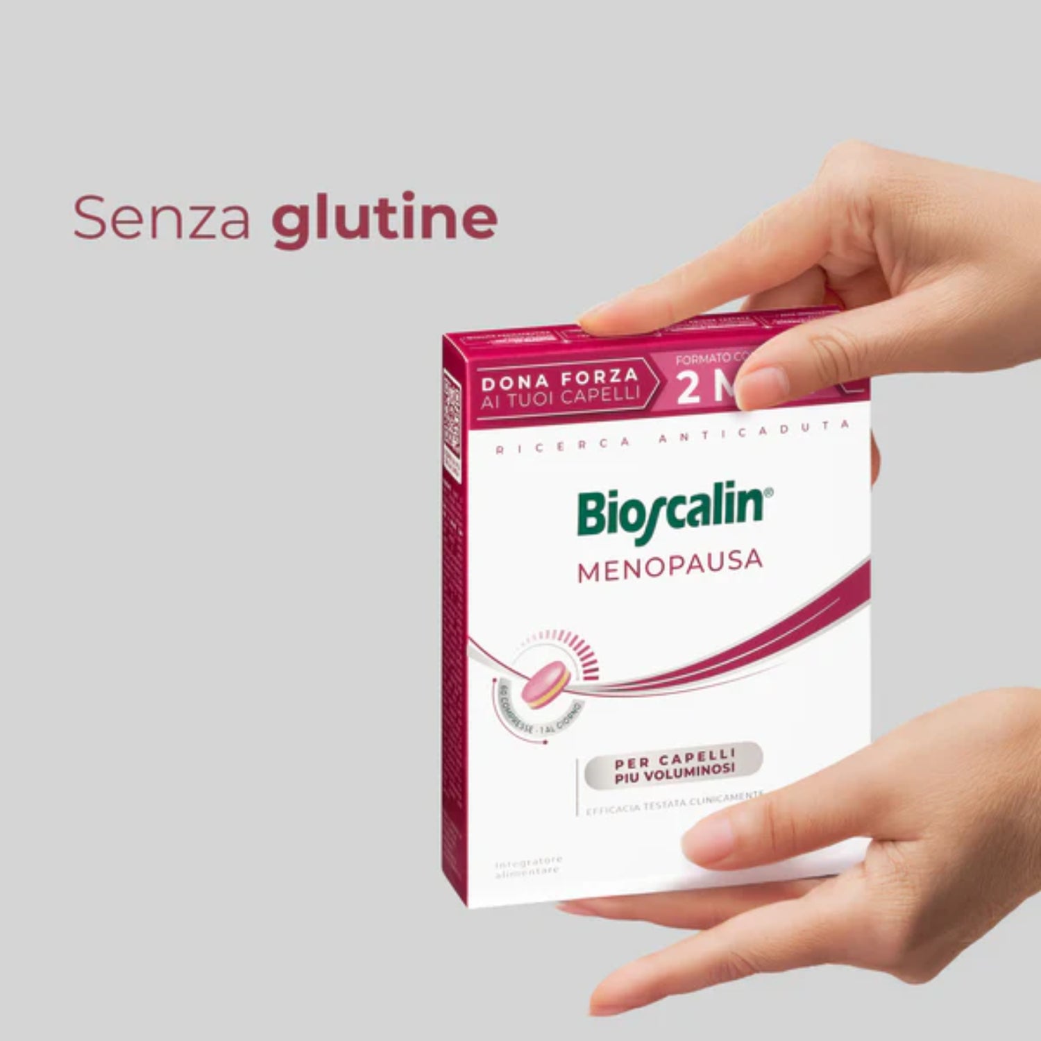 Bioscalin Menopausa integratore capelli senza glutine allergeni