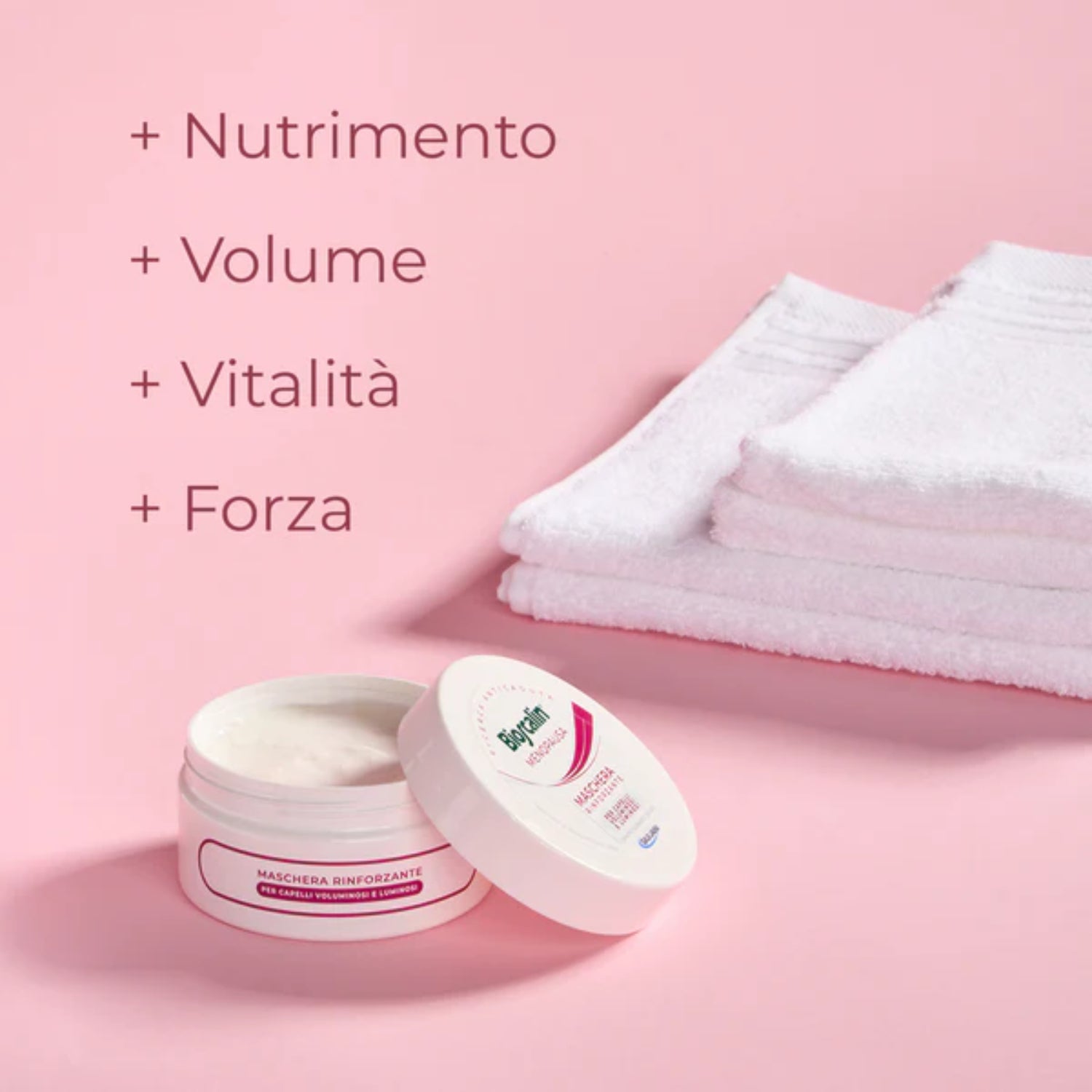 Bioscalin Menopausa maschera risultati capelli nutriti luminosi