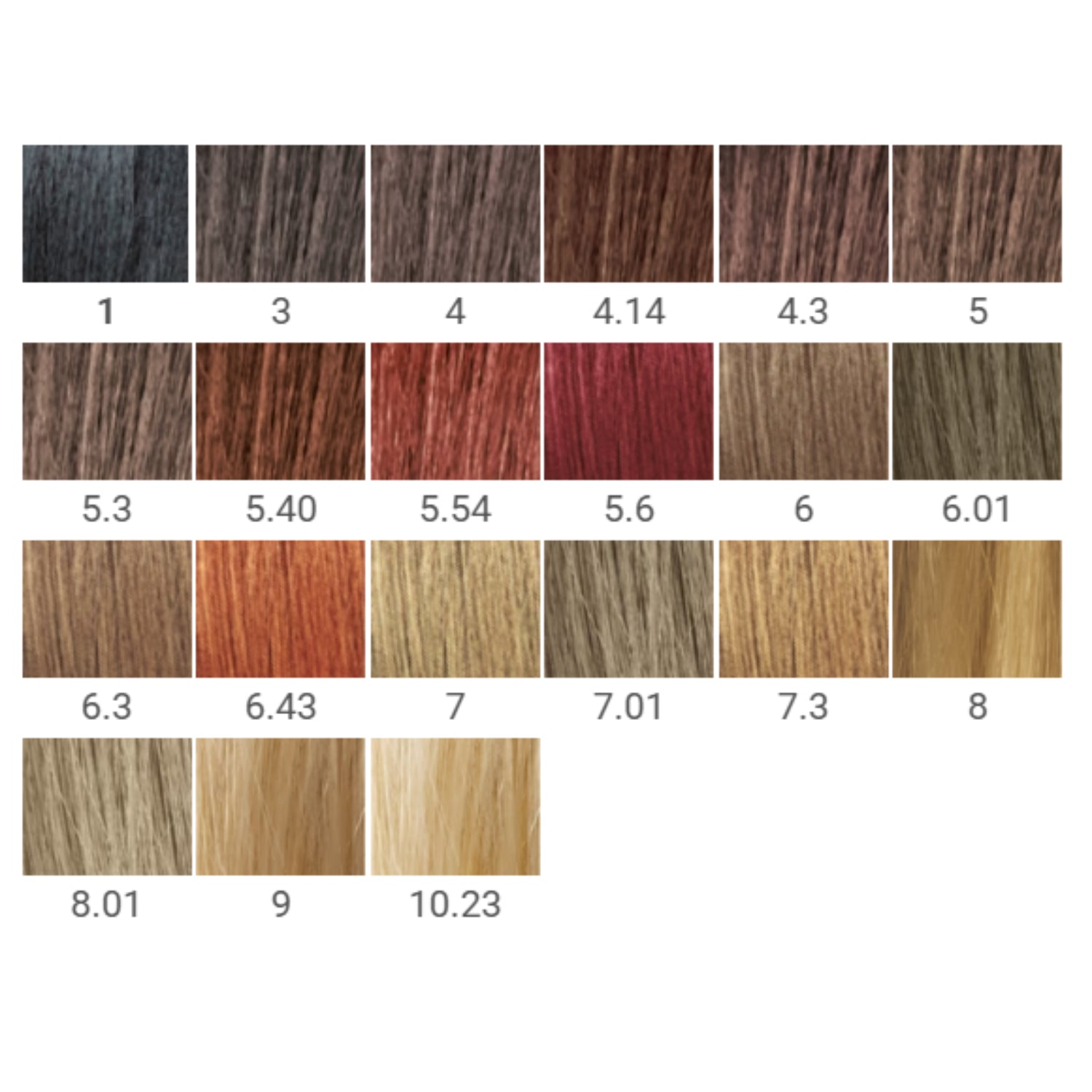 Bioscalin NutriCOLOR+ gamma colori tinte permanenti capelli