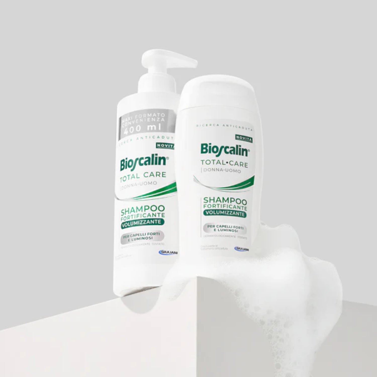 Bioscalin Total Care shampoo volumizzante routine lavaggi frequenti