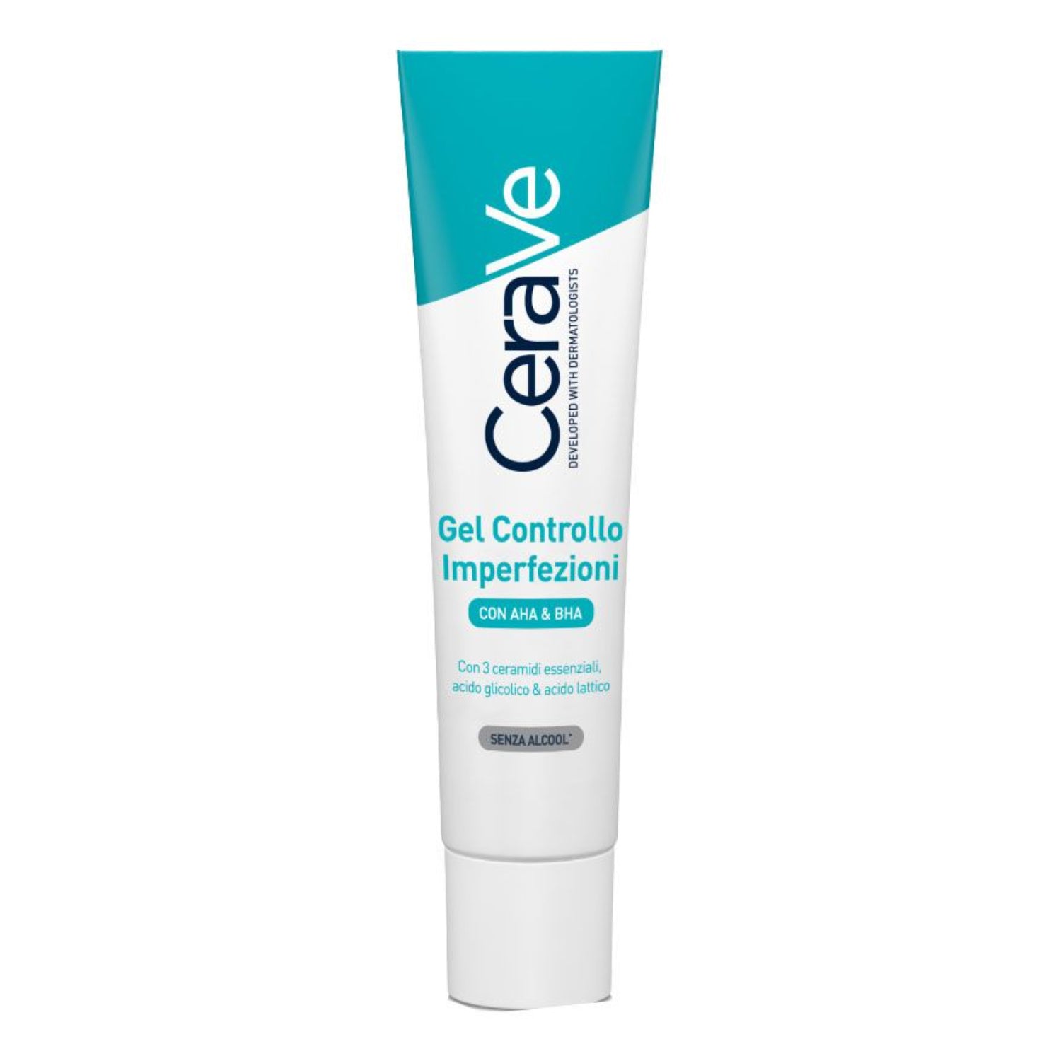CeraVe | Gel Controllo Imperfezioni Viso Pelle Grassa AHA BHA | 40ml