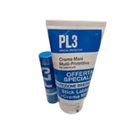 PL3 | Bundle Stick Labbra + Crema Mani Multi-Protettiva | 5g + 50ml  