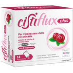 Cistiflux Plus | Integratore Mirtillo Rosso e D-Mannosio | 14 Bustine  