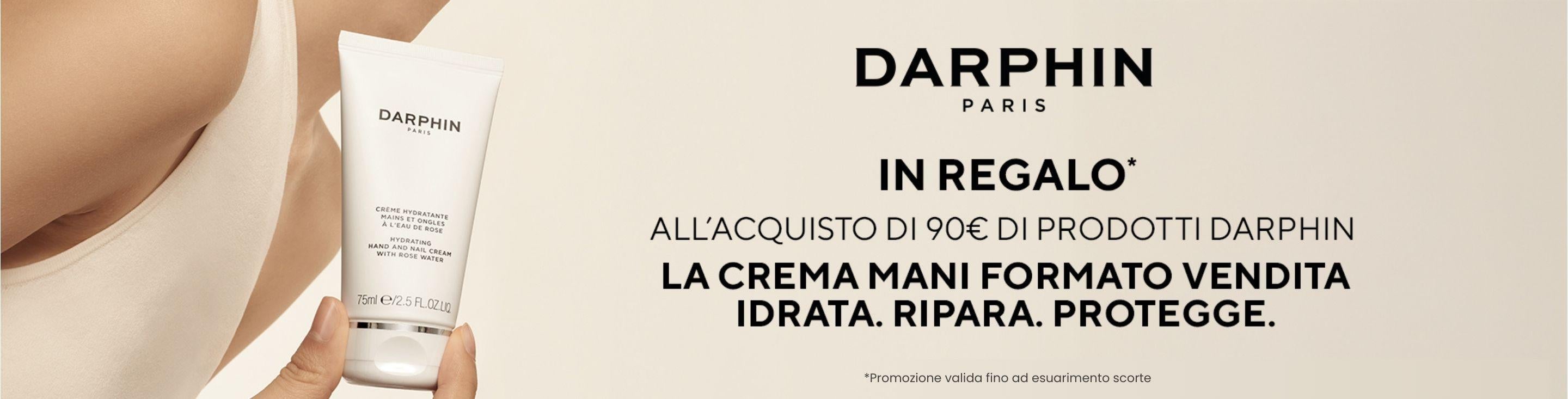 Acquista 90€ di prodotti Darphin, per te in regalo la crema mani formato vendita