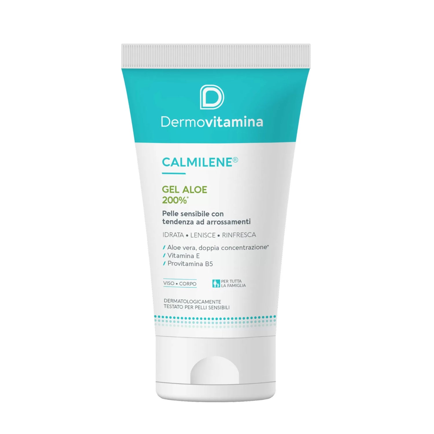 Dermovitamina Calmilene | Gel Aloe Vera 200% Idratante Lenitivo | 150ml