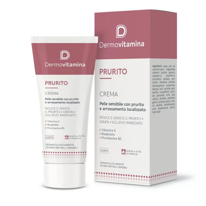 Dermovitamina Prurito | Crema Antiprurito Localizzato | 30ml  