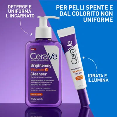 CeraVe Detergente Illuminante | Vitamina C e Ceramidi | 236 ml 4 