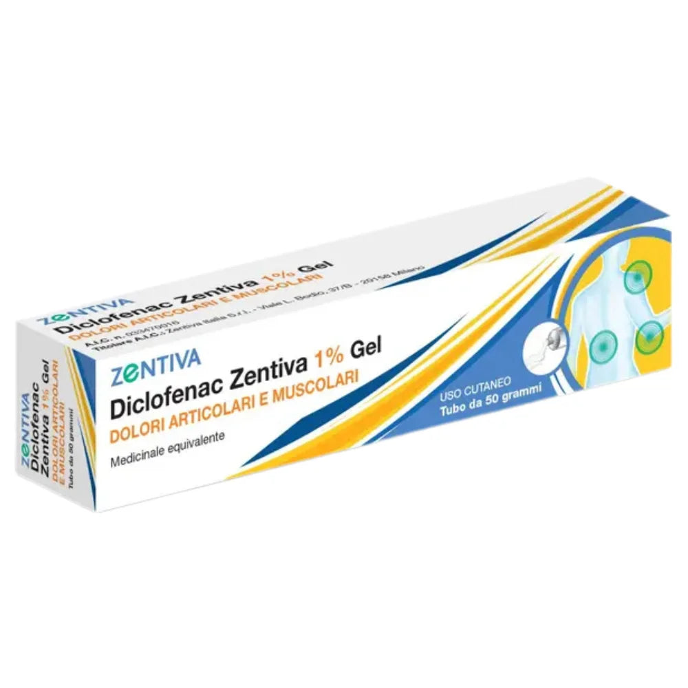 Diclofenac Zentiva 1% Gel 50g