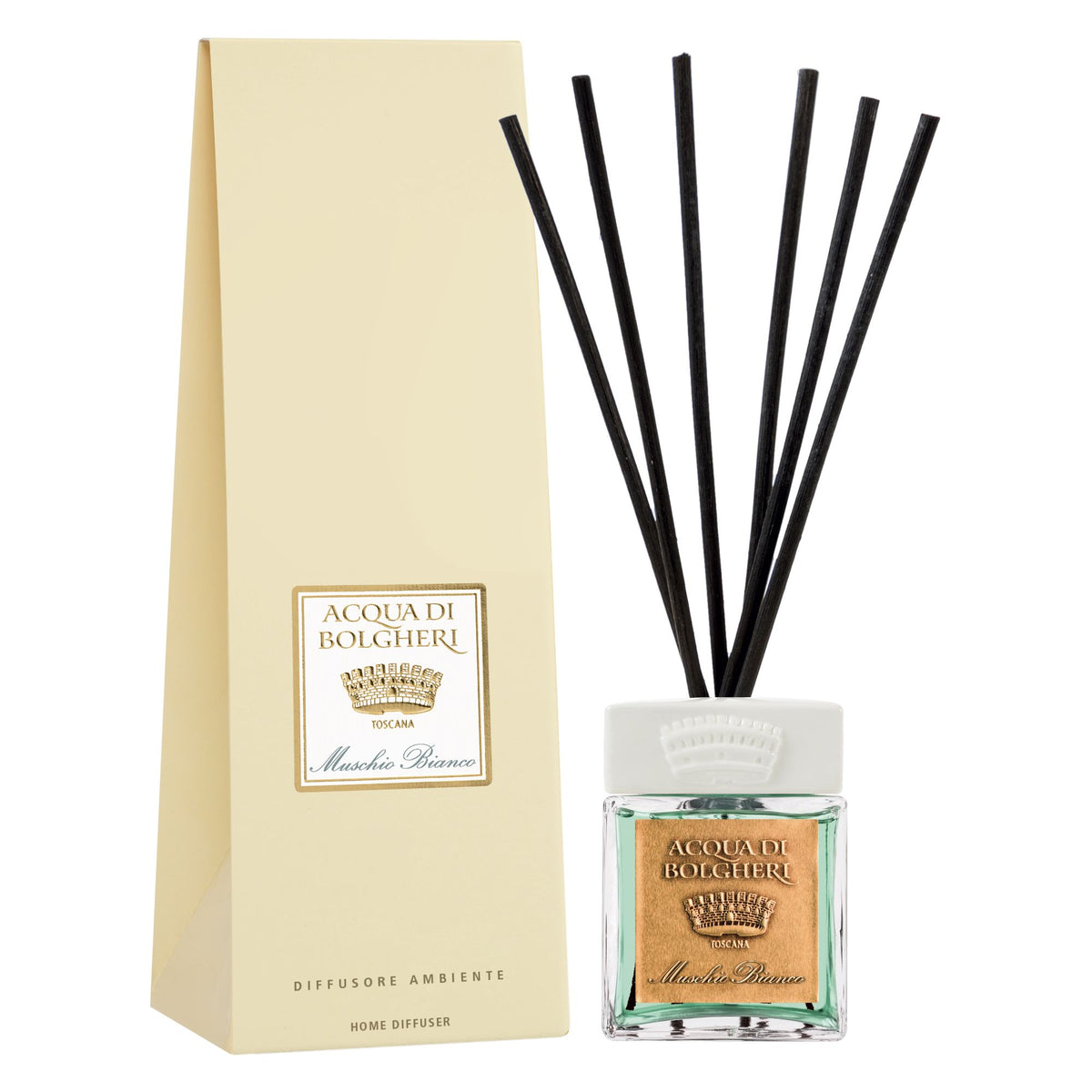 Acqua Di Bolgheri Diffusore Ambiente Muschio Bianco 100ml  