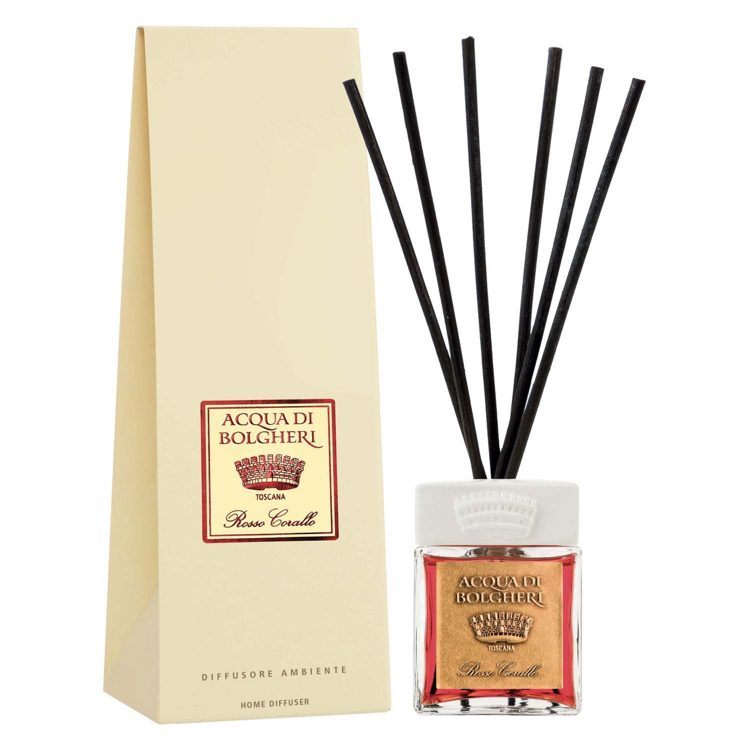 Acqua Di Bolgheri Diffusore Ambiente Rosso Corallo 100ml
