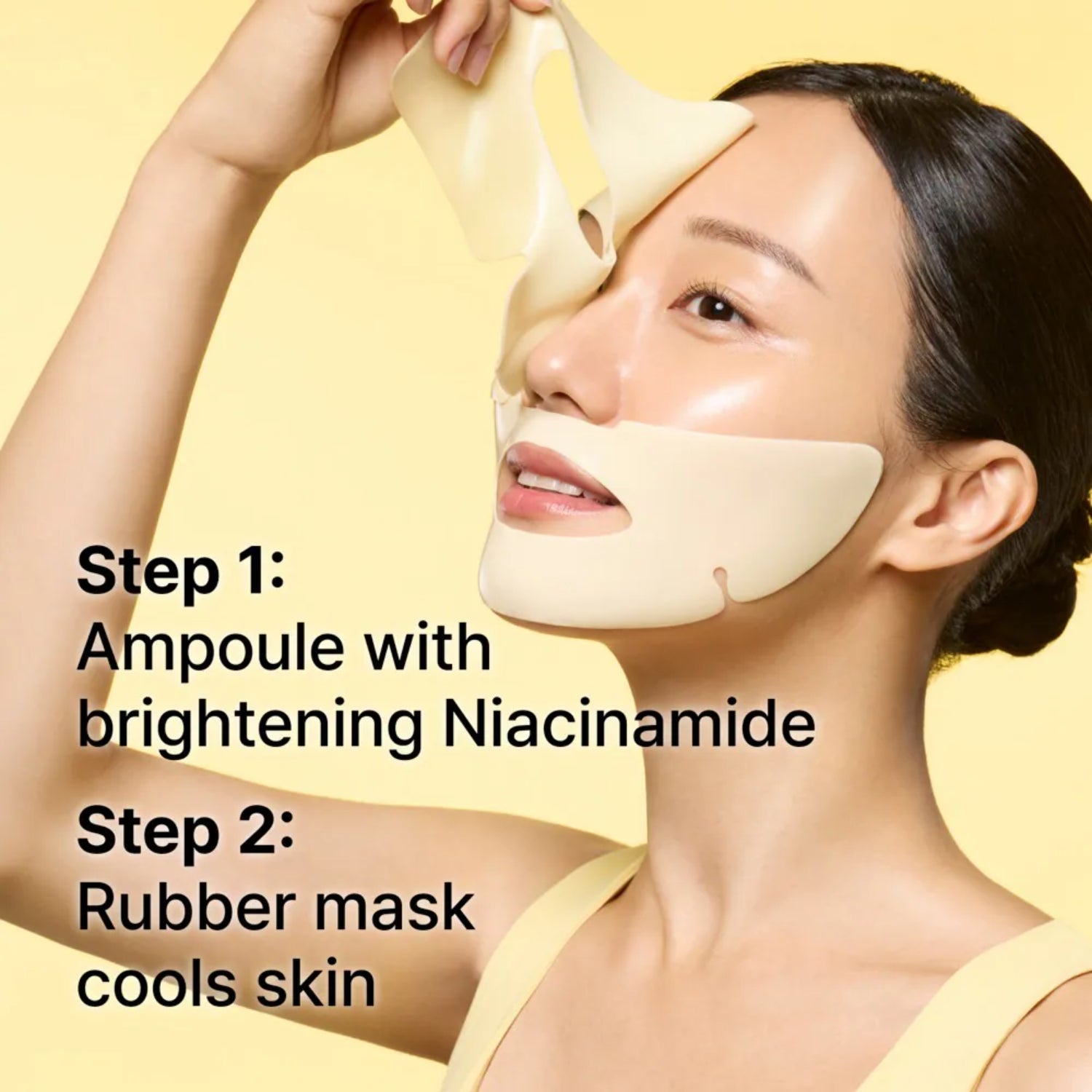 Dr.Jart+ Cryo Rubber Brightening Mask | Maschera Hydrogel Niacinamide Peptidi | 1 Pezzo 3