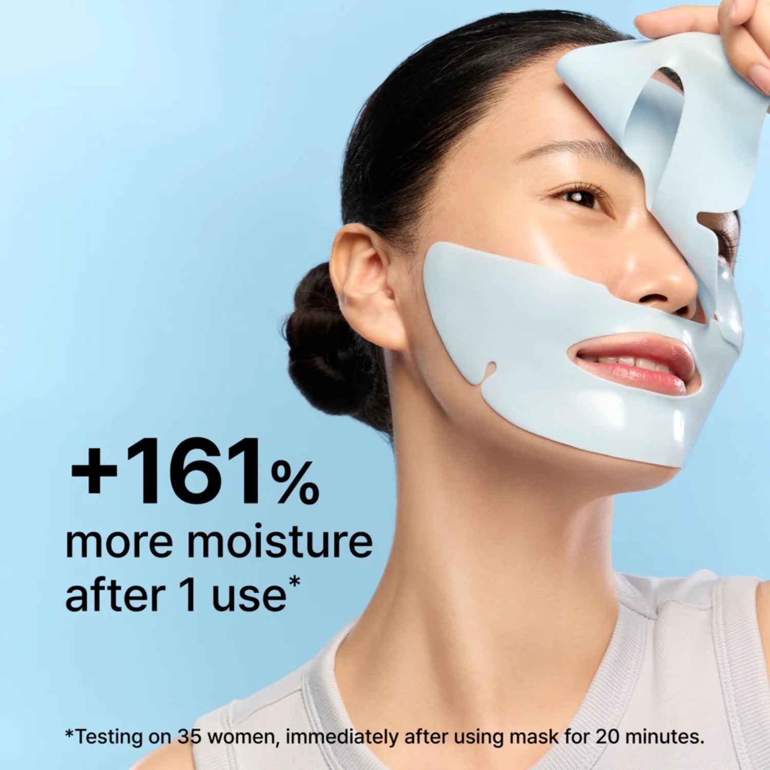 Dr.Jart+ Cryo Rubber Moisturizing Mask | Maschera Hydrogel Acido Ialuronico Peptidi | 1 Pezzo 2