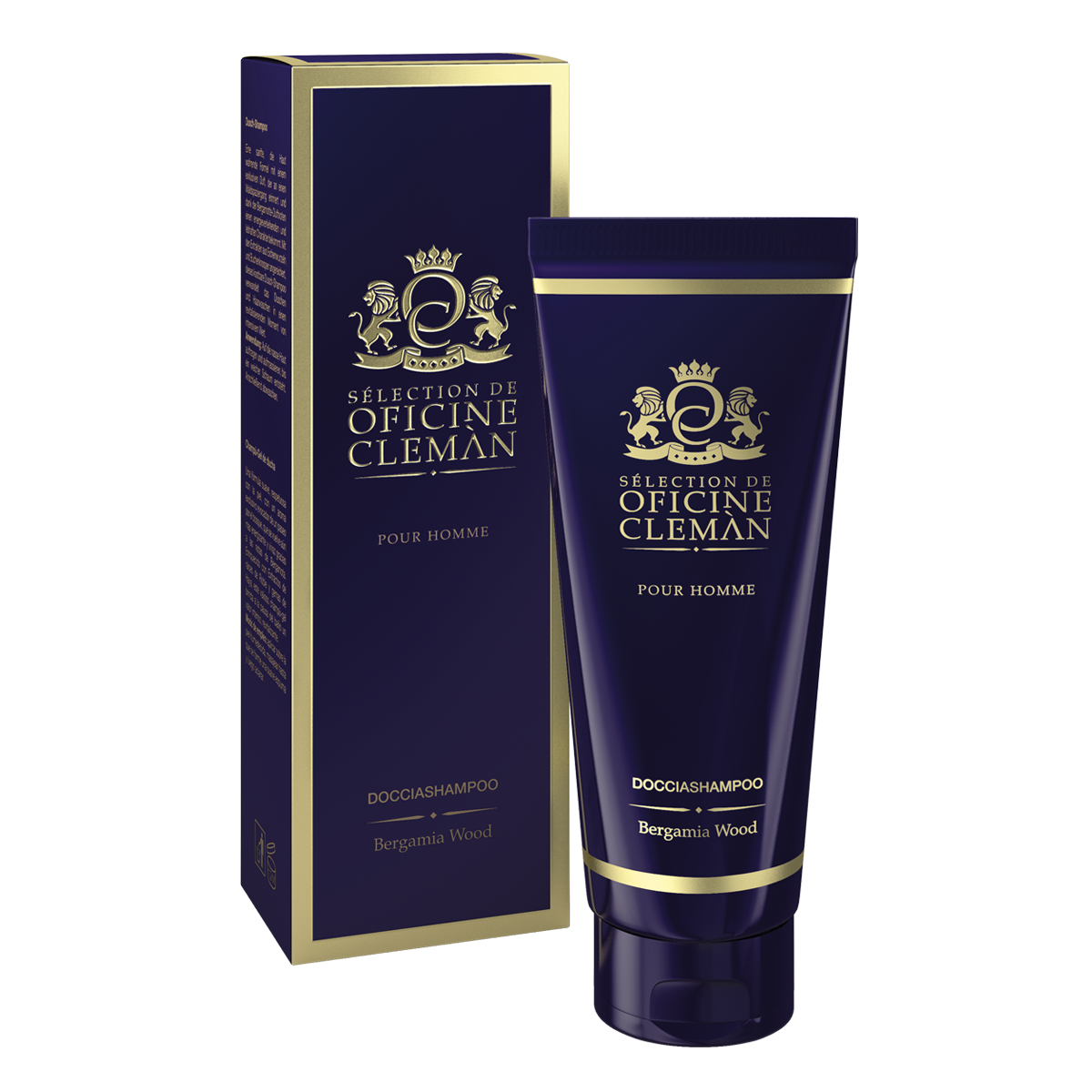 Oficine Clemàn Bergamia Wood Docciashampoo | Rivitalizzante | 250 ml  