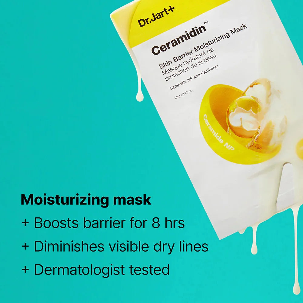 Dr.Jart+ Ceramidin Skin Barrier Moisturizing Face Mask – Maschera Viso Idratante 22g 5