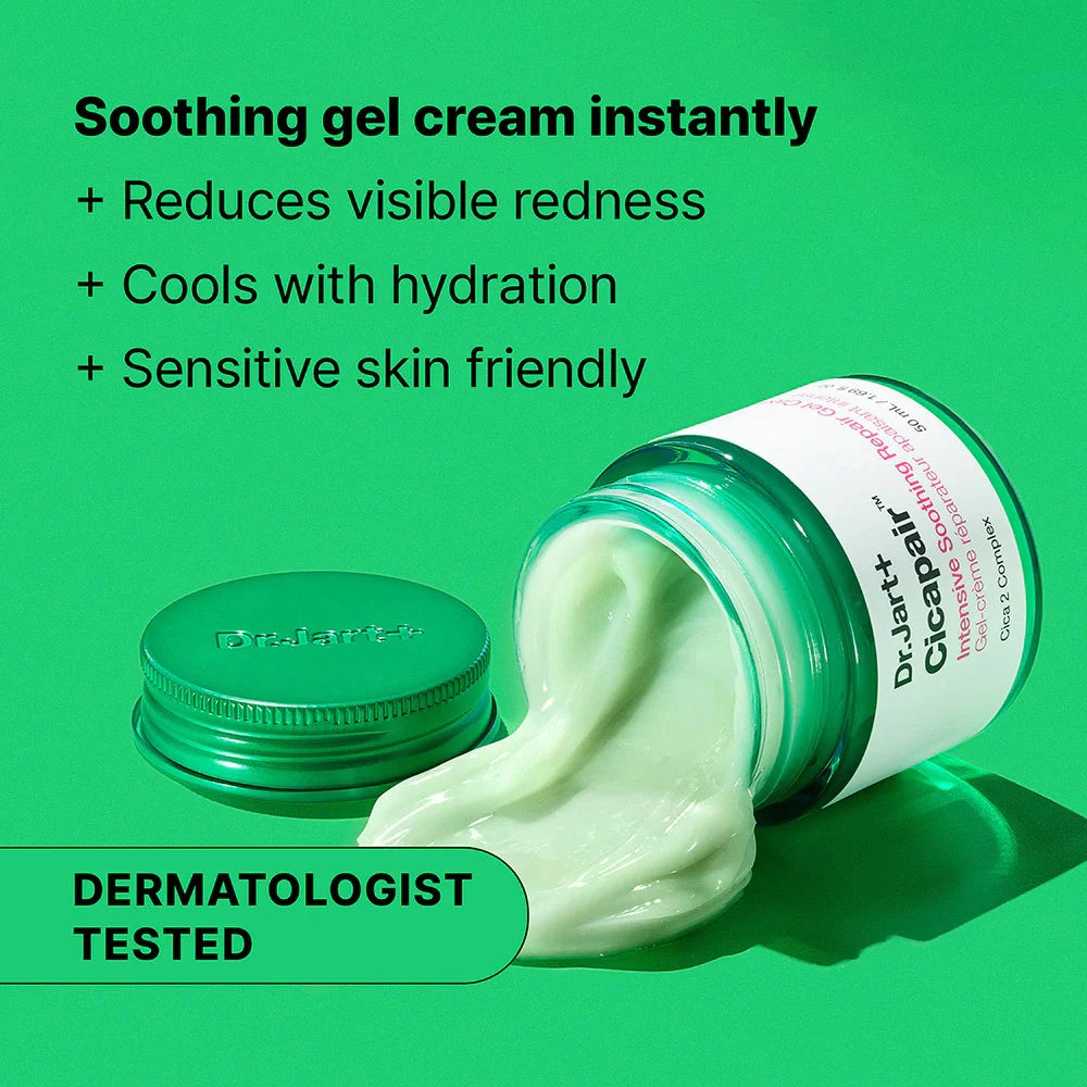 Dr.Jart+ Cicapair Intensive Soothing Repair Gel Cream – Gel Viso Lenitivo 50ml 2
