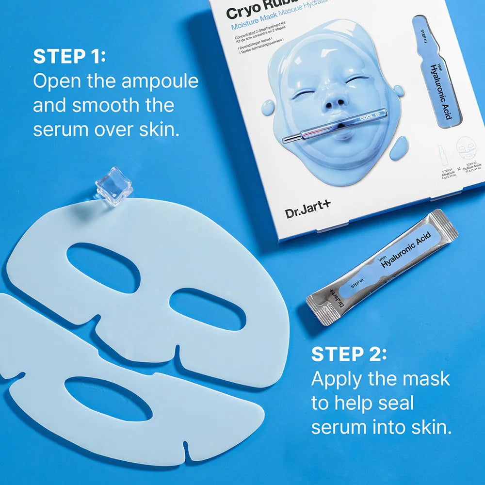 Dr.Jart+ Cryo Rubber™ With Moisturising Hyaluronic Acid Mask – Maschera Idratante 44g 3