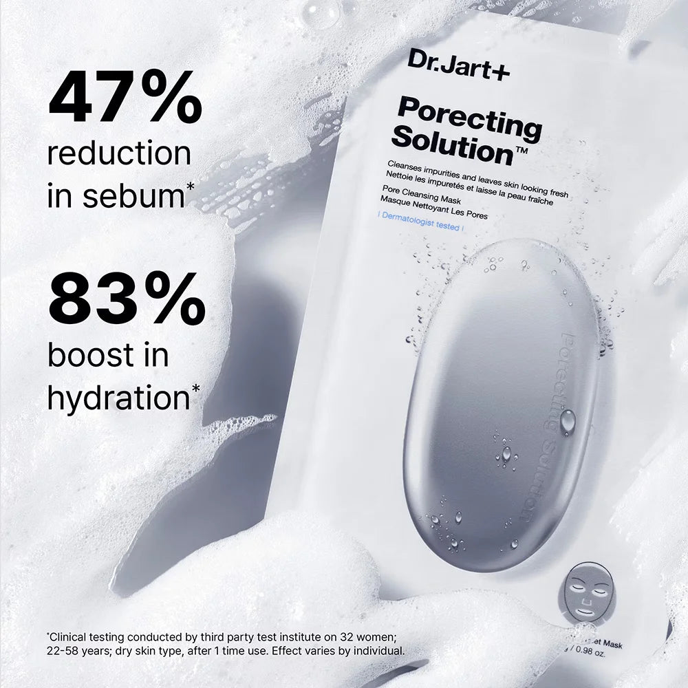 Dr.Jart+ Dermask™ Porecting Solution Face Mask – Maschera Purificante 28g 3