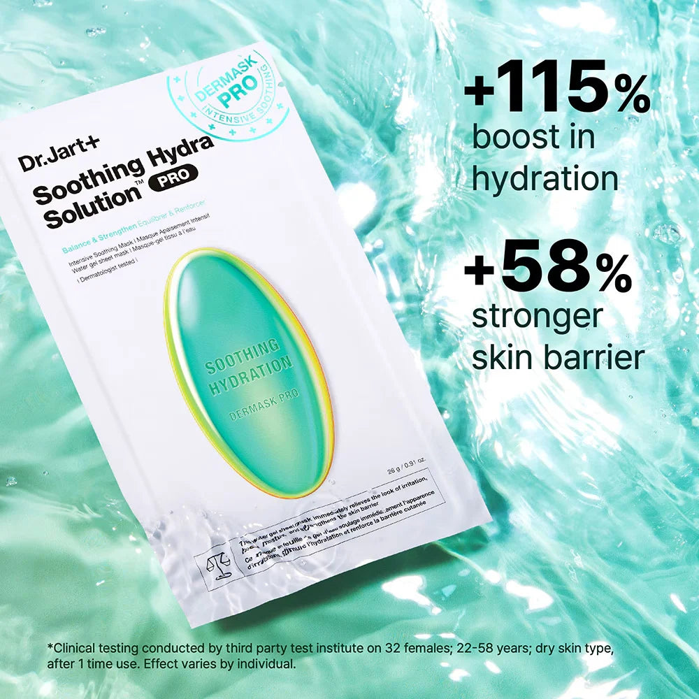 Dr.Jart+ Dermask™ Soothing Hydra Solution™ Pro Face Mask – Maschera Viso Lenitiva 26g 2