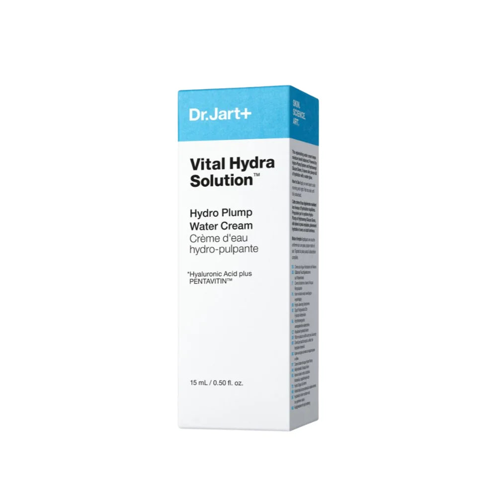 Dr.Jart+ Vital Hydra Solution™ Hydro Plump Water Cream – Crema Idratante Glow Con Acido Ialuronico 15ml