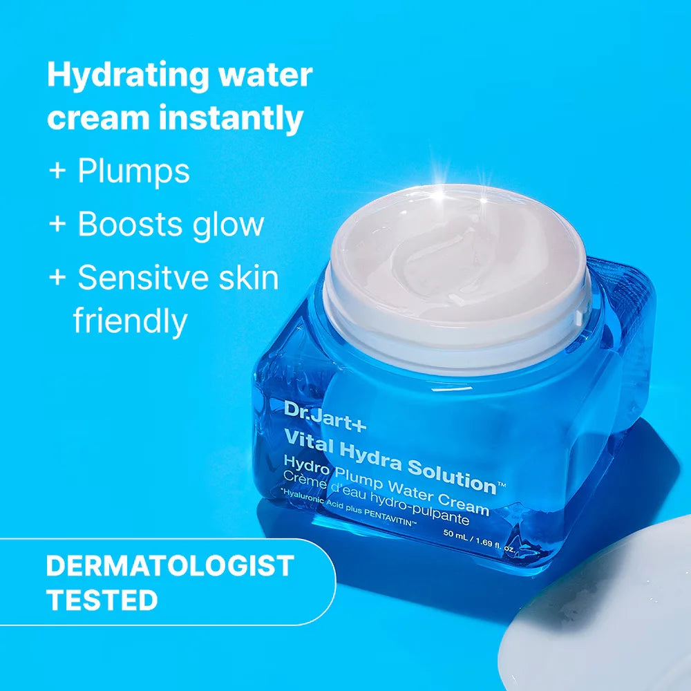 Dr.Jart+ Vital Hydra Solution™ Hydro Plump Water Cream – Crema Idratante Glow Con Acido Ialuronico 15ml 5
