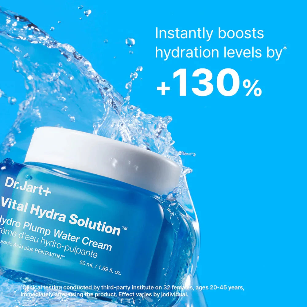 Dr.Jart+ Vital Hydra Solution™ Hydro Plump Water Cream – Crema Idratante Glow Con Acido Ialuronico 15ml 7