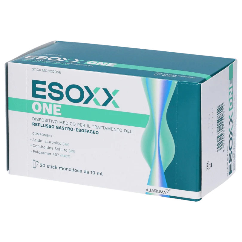 Esoxx One | Reflusso gastroesofageo | 20 bustine monodose da 10 ml