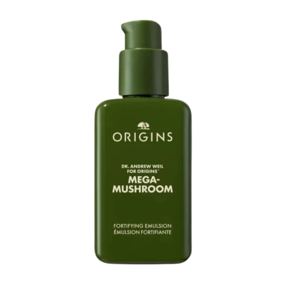 Origins Mega Mushroom | Emulsione Viso Lenitiva Idratante Reishi Acido Ialuronico | 100 ml