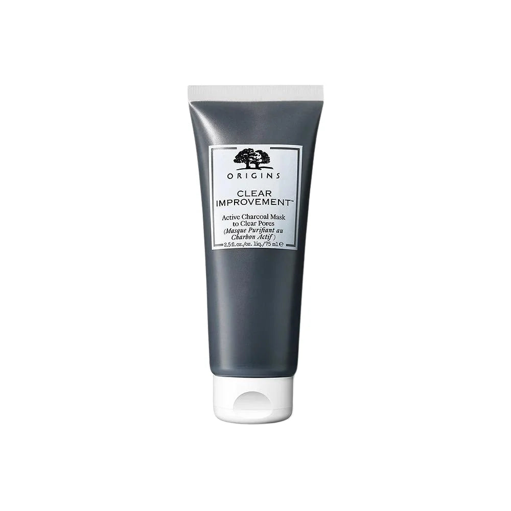 Origins Clear Improvement | Maschera Viso Carbone Attivo Purificante Pori | 75 ml