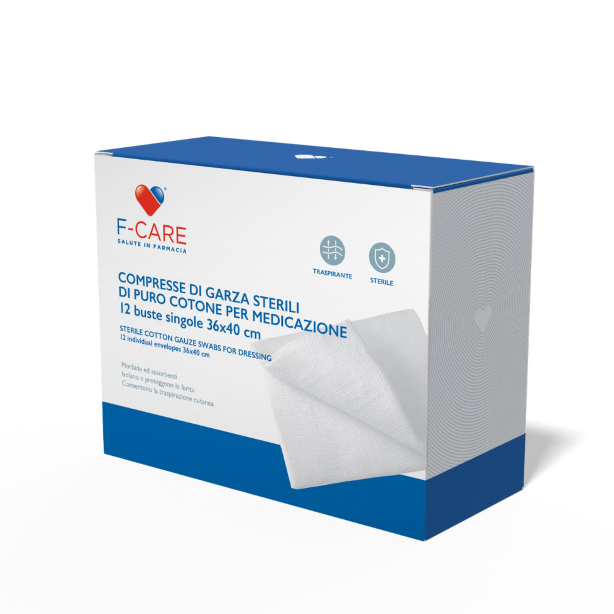 GARZA F CARE COT12/8 36X40 12P  