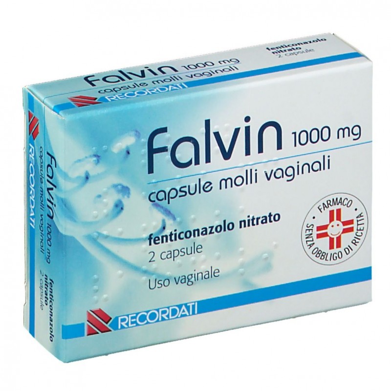 Falvin 1000mg 2 Capsule Molli Vaginali